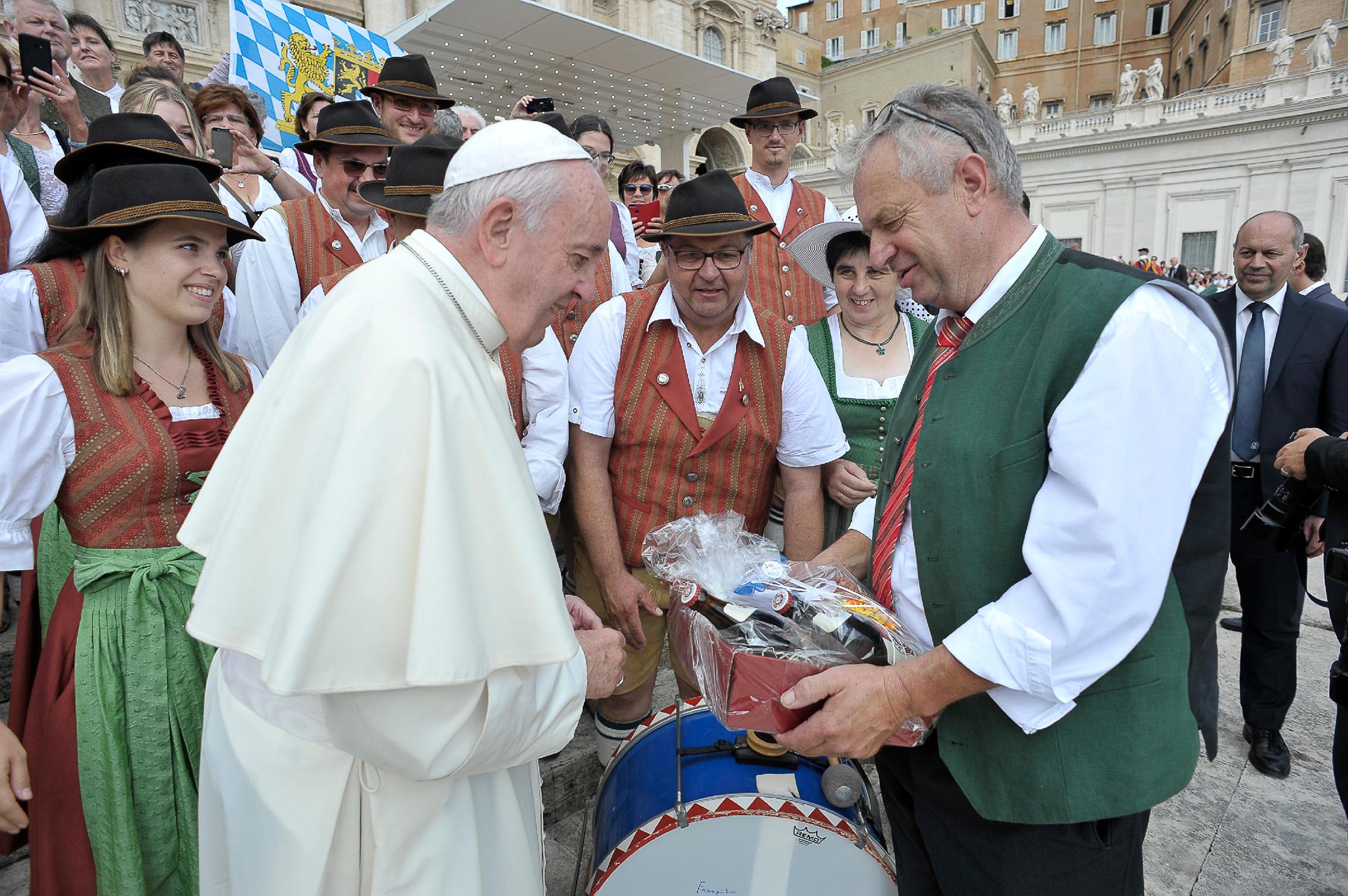Audienz beim Papst 2019