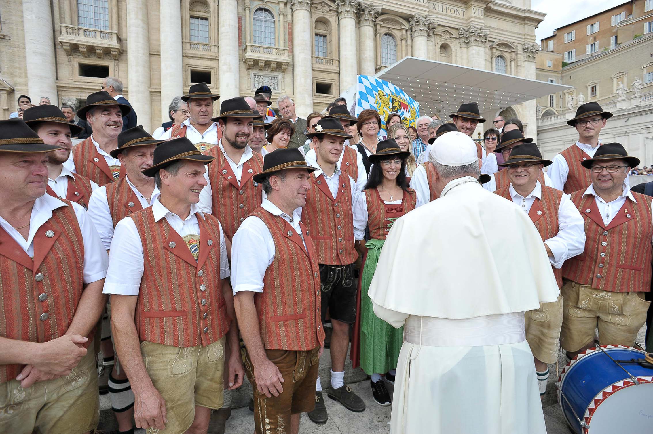 Audienz beim Papst 2019